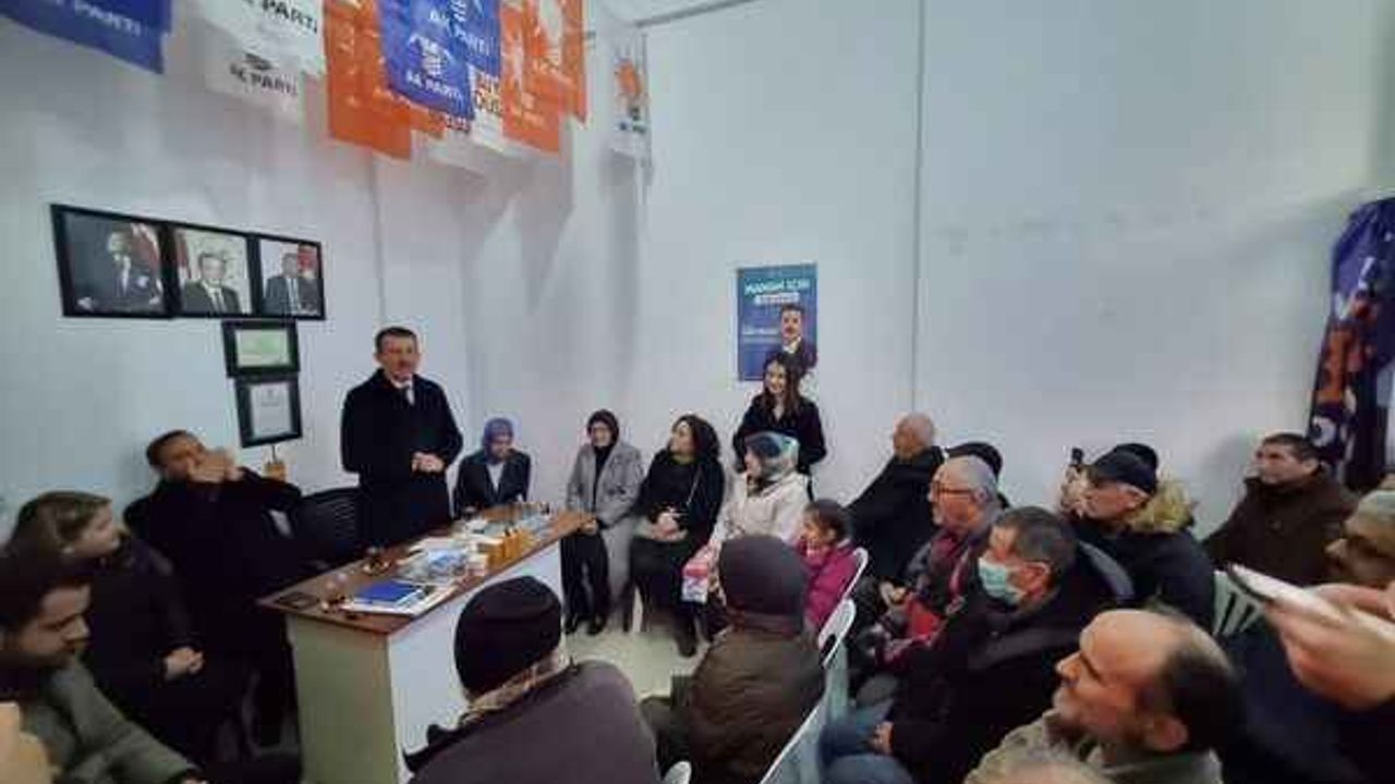 AK Parti Mamak Belediye Başkanı Adayı Asım Balcı Şahapgürler Mahallesi'nde Komisyon Toplantısına Katıldı