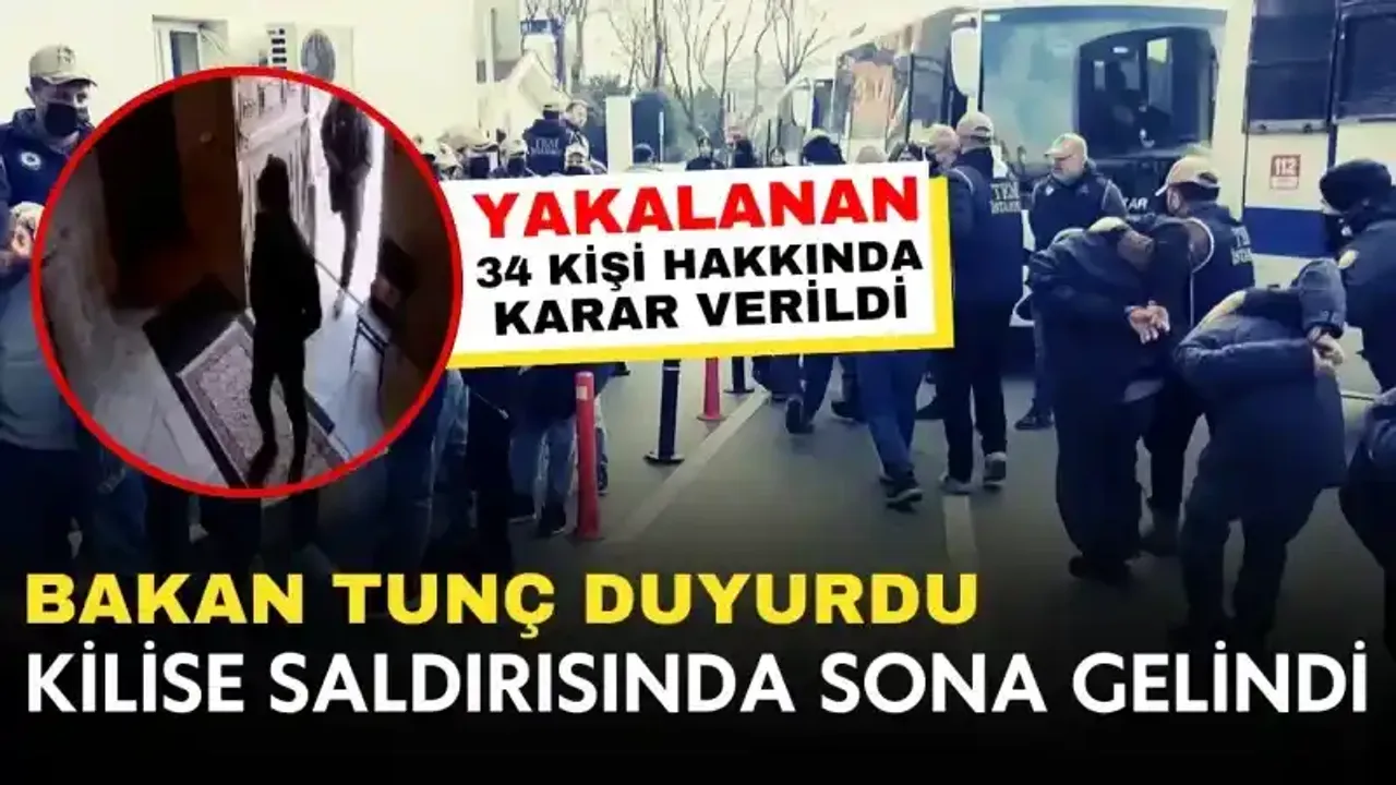 Santa Maria Kilisesi Soruşturmasında 25 Şüpheli Tutuklandı