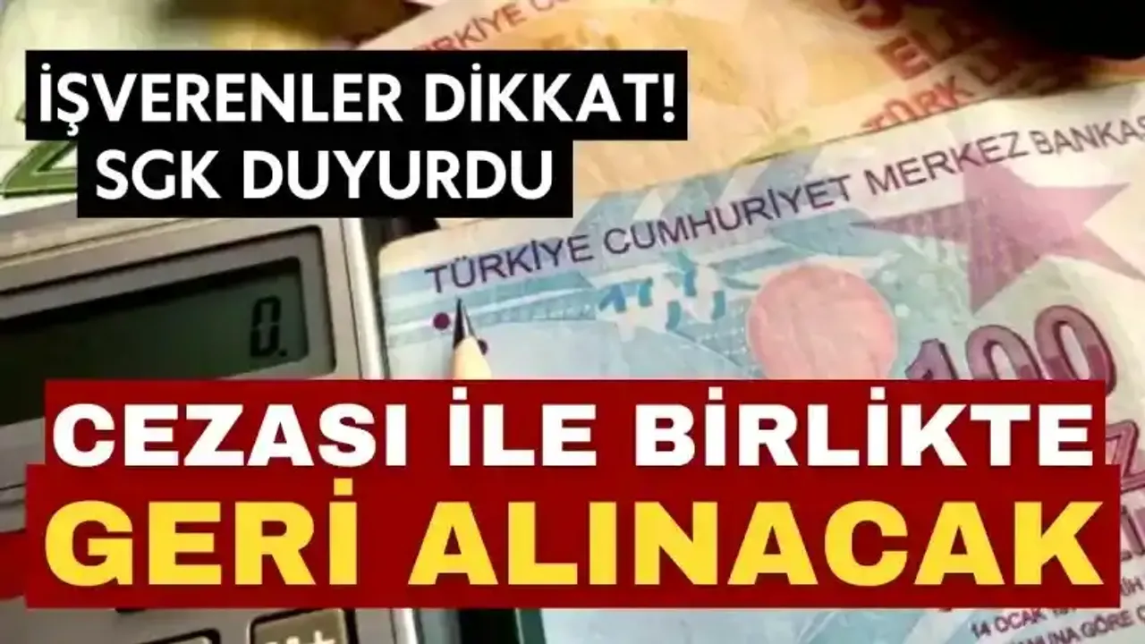 İşverenler dikkat! SGK’dan eksik prim kararı!
