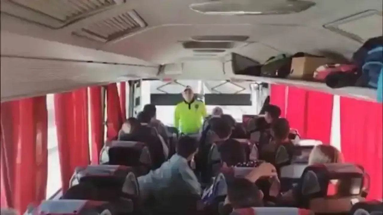 Kayseri'de polis ekiplerinden bayram denetimi