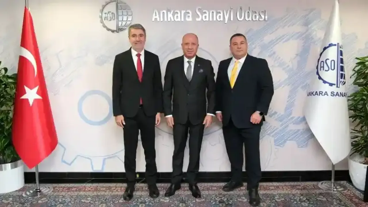 ASO Başkanı Ardıç, Borusan Genel Müdürünü ağırladı