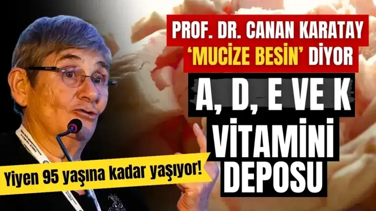 Canan Karatay mucize besin diyor: Kolajen yüklü ve kolesterol dostu! A, D, E ve K vitamini deposu yiyen 95 yaşına kadar yaşıyor!