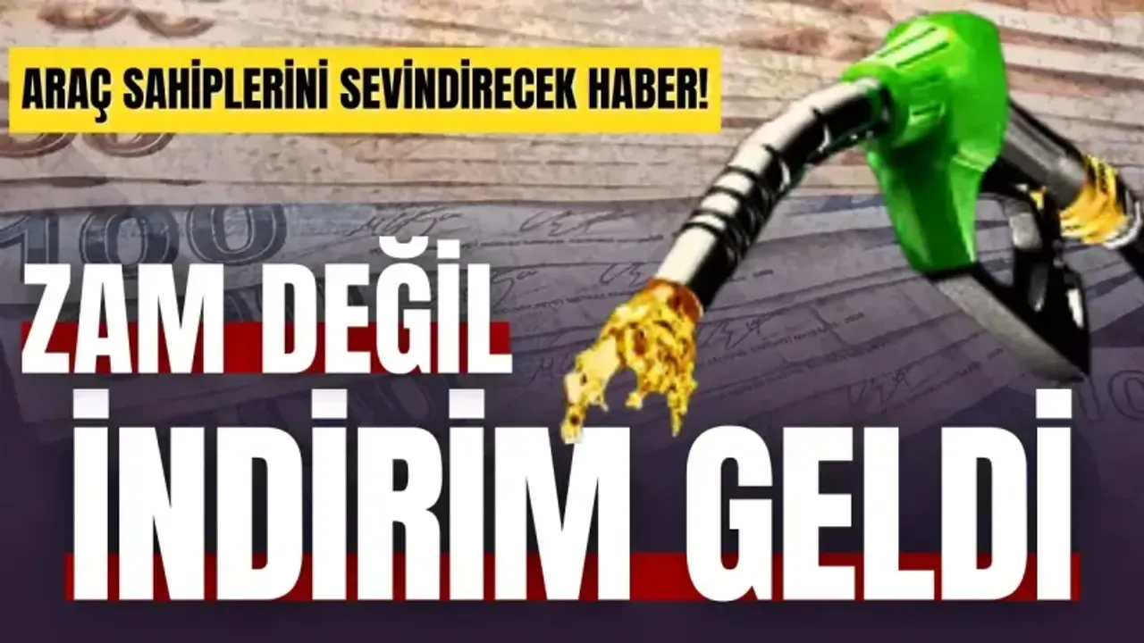Araç sahiplerini sevindirecek haber: Benzin ve motorine indirim geliyor!