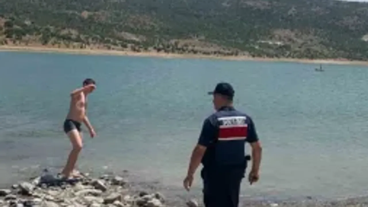 Ankara'da yüzme yasağı olan barajda yüzenlere ceza yağdı