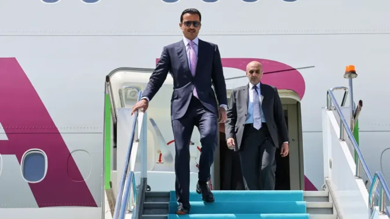 Katar Emiri Ankara'da! Cumhurbaşkanı Erdoğan'la görüşecek