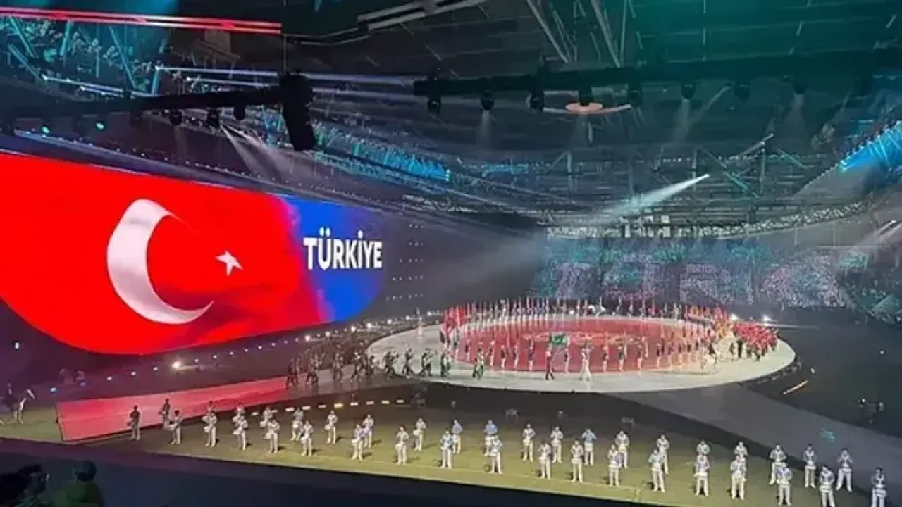 Kazakistan'da 5. Dünya Göçebe Oyunları: Göktürk temalı açılış töreni göz kamaştırdı