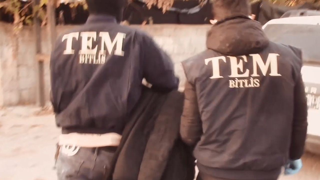 Bitlis’te PKK/KCK operasyonu: Örgüt mensubu 6 kişi paketlendi!