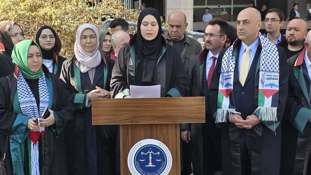 Ankara 2 No'lu Barosu'ndan Gazze İçin Adalet Çağrısı!