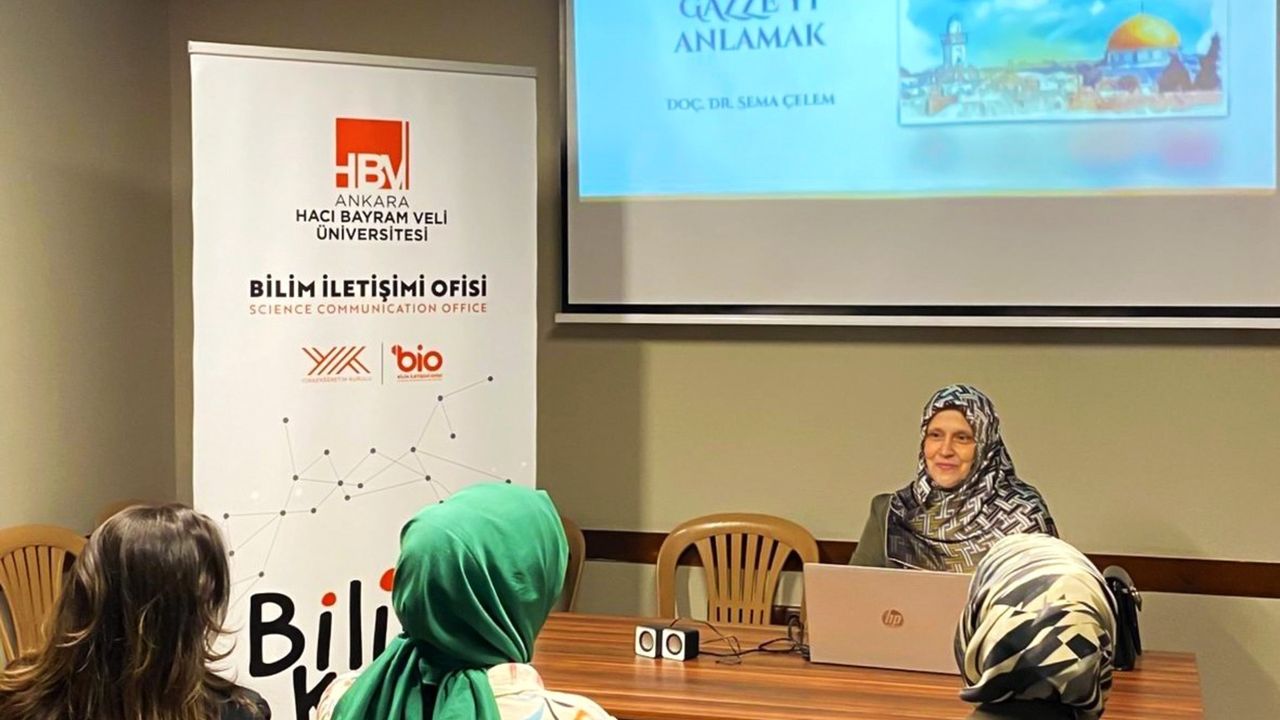 Ankara’da “Gazze’yi Anlamak” Etkinliği: Vicdan ve Bilim Buluştu