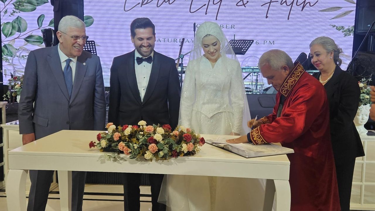 İYİ Parti’li Fatih Koca Ankara’da Dünyaevine Girdi!