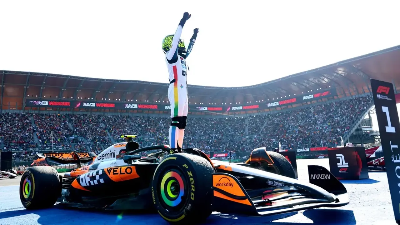 Meksika GP: Yarışı kazanan Norris şampiyona lideri oldu