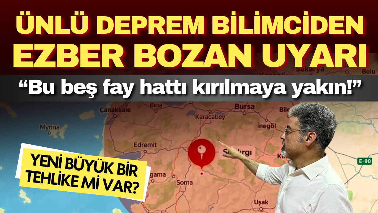 Sındırgı depreminin ardından uzman uyardı: Beş fay hattı kırılmaya yakın