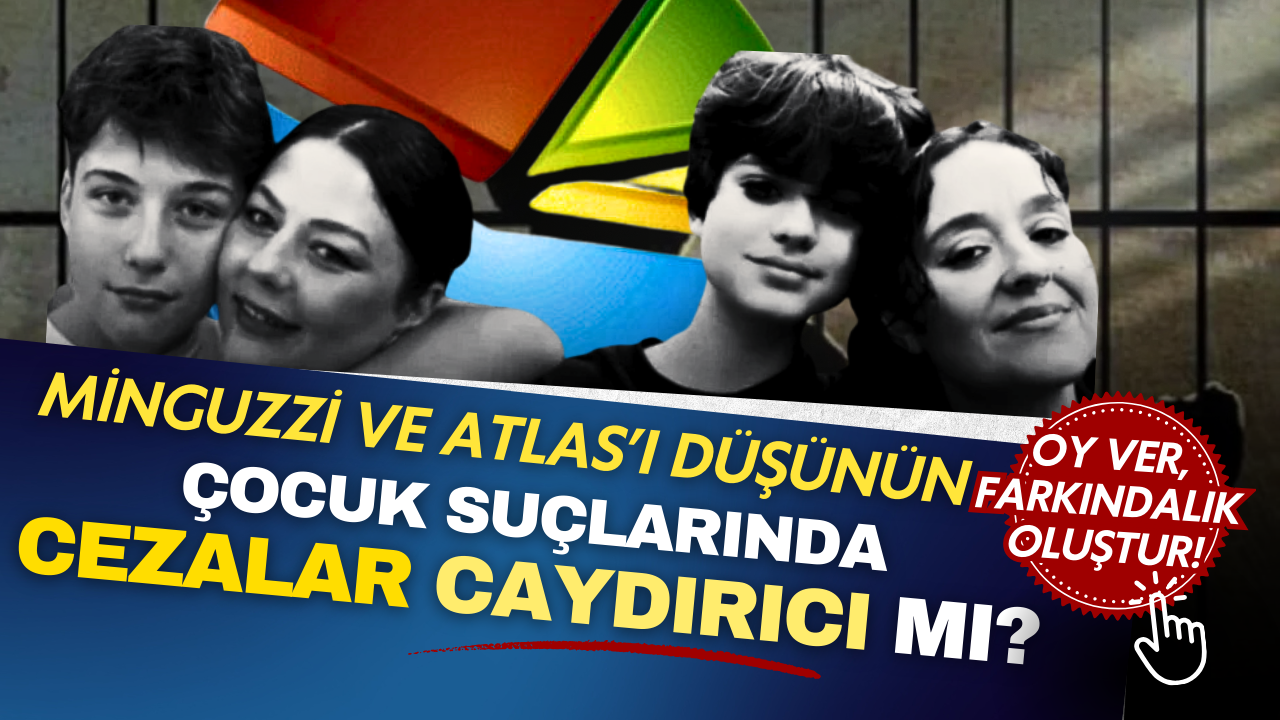 Minguzzi ve Atlas olaylarından yola çıkarak çocukların işlediği suçlarda cezaların caydırıcı olduğunu düşünüyor musunuz?