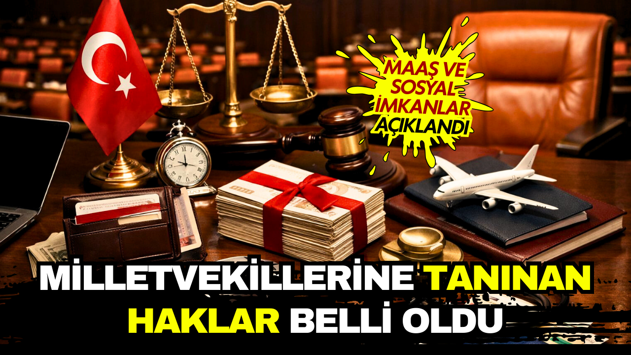Milletvekillerine tanınan haklar tek tek açıklandı: İşte maaş ve sosyal haklar listesi