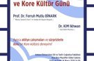 Ankara’da Kore rüzgârı esecek: “Kore Kalkınma Semineri ve Kültür Günü” düzenleniyor