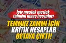 Memur Temmuz zammı için kritik hesaplar ortaya çıktı! İşte meslek meslek tahmini maaşlar
