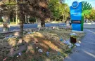 Sıhhiye'deki Cumhuriyet Parkı'nda çöp tepkisi: Bakımsız görüntüler dikkat çekiyor