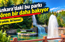 Ankara'da huzur arayanların adresi: Keçiören'deki bu park