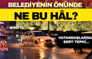 Keçiören Belediyesi’nin yanı başında! Vatandaşları kızdıran görüntü…