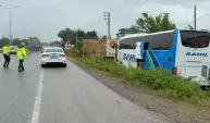 Samsun’da otobüs kazası görüntüleri: 'Şoför fenalaştı, yardım isteyemeden kaza oldu'