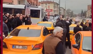 Ankara’da taksicilerden Martı TAG protestosu