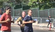 Macron Ankara sokaklarında koştu!