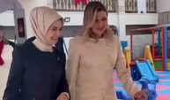Bakan Göktaş ve Olena Zelenska'dan Türkiye'deki Ukraynalı çocuklara anlamlı ziyaret