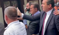 Ankara'da cuma namazı sonrası arbede! CHP'liler birbirine girdi, Sarıgül vatandaşı tekmeledi!