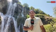 Gazeteciler Gürlevik Şelalesi’nde görsel şölen yaşadı