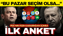 PKK’nın silah bırakmasının ardından ilk seçim anketi sonuçları geldi