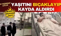 Ankara'da akıl almaz olay: 14 yaşındaki çocuk yaşıtını bıçaklayıp kayda aldırdı!