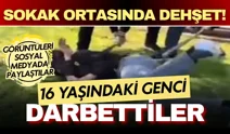 Bayrampaşa’da sokak ortasında dehşet: 16 yaşındaki genci darbedip görüntüleri paylaştılar