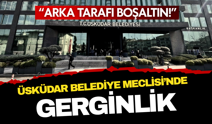 Üsküdar Belediye Meclisi’nde gerginlik: Vatandaşların salondan çıkarılması tartışma yarattı