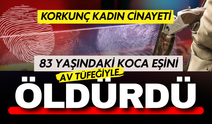 Gaziantep'te Kadın Cinayeti: 83 Yaşındaki Koca Eşini Av Tüfeğiyle Öldürdü