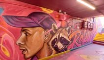 Farabi Alt Geçidi grafitilerle renklendi