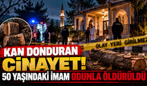 Kan donduran cinayet! 50 yaşındaki imam odunla öldürüldü