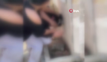 Denizli'de dehşete düşüren görüntüler: Öğrenciyi darbedip saçından sürüklediler!