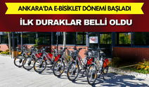 Ankara'da E-Bisiklet dönemi başladı: İlk duraklar belli oldu