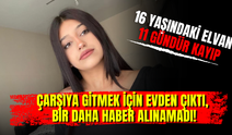 Çarşıya gitmek için evden çıktı, bir daha haber alınamadı! 16 yaşındaki Elvan kayıp