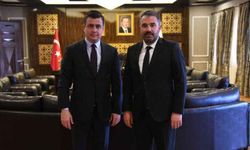 Pursaklar Belediye Başkanı Ertuğrul Çetin, AK Parti Ankara Milletvekili Osman Gökçek'i Misafir Etti