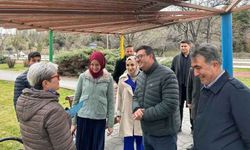 Çankaya Belediye Başkan Adayı Kalkan ve Zehranur Aydemir vatandaşlarla bir araya geldi