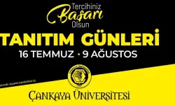 Çankaya Üniversitesi tanıtım günleri başlıyor