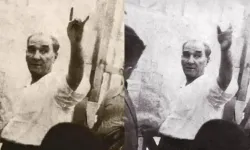 Atatürk bozkurt işareti... Atatürk'ün bozkurt yaptığı fotoğraf gerçek mi?