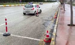 Çin'de ehliyet sınavında geçilmesi gereken o yol görenleri sıkıntıya soktu