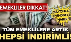 Emeklilere o hizmetlerin hepsi indirimli! İşte, Türkiye geneli emeklilere indirim yapan kurum ve kuruluşlar