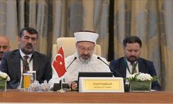 Diyanet İşleri Başkanı Erbaş, Mekke'deki konferansta Filistin için birlik çağrısı yaptı