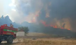 Kızılcahamam'da çıkan yangın nedeniyle köylerine geri döndüler