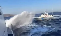 Türk balıkçı teknesine taciz ateşi açan Yunan Sahil Güvenliği, Türk karasularından uzaklaştırıldı