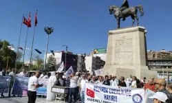 Ankara’da tabutlu ve kefenli basın açıklaması