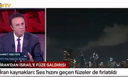 İran İsrail'e füze saldırısında bulunurken NTV spikeri Ahmet Yeşiltepe İsrailli siviller için endişelendi